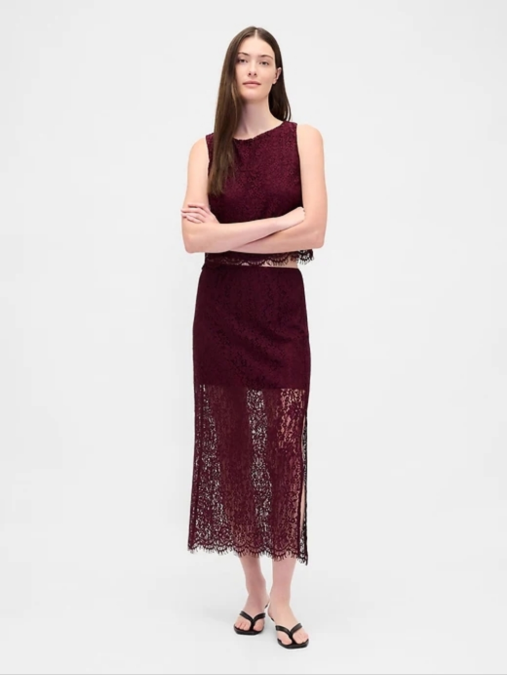 GAP Lace Maxi Dress